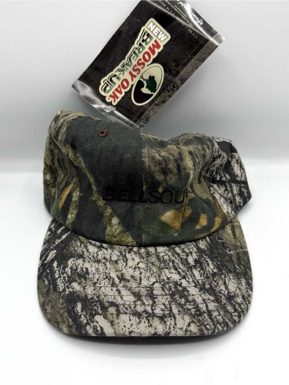 VTG Mossy Oak Break-Up Camo BellSouth Logo Adjustable Hat – NWT
